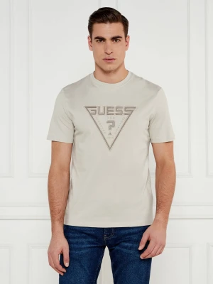GUESS ACTIVE T-shirt Midway | Regular Fit beżowy