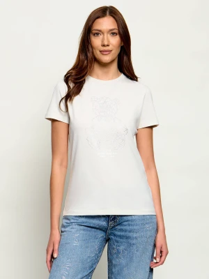 GUESS ACTIVE T-shirt ROMY | Slim Fit biały