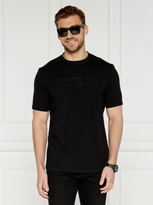 GUESS ACTIVE T-shirt Alphy | Regular Fit | stretch czarny