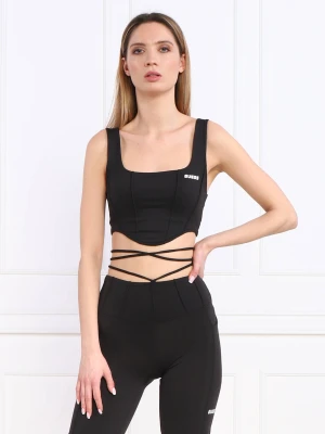GUESS ACTIVE Top BRIGIT | Cropped Fit czarny