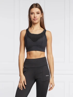 GUESS ACTIVE Top DALIA | Slim Fit czarny