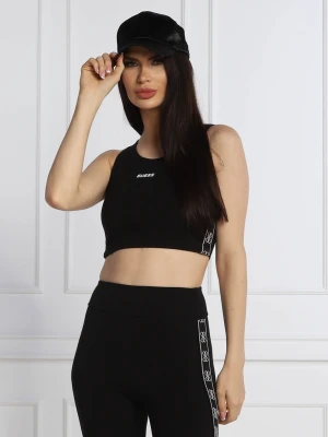 GUESS ACTIVE Top DOREEN | Slim Fit czarny