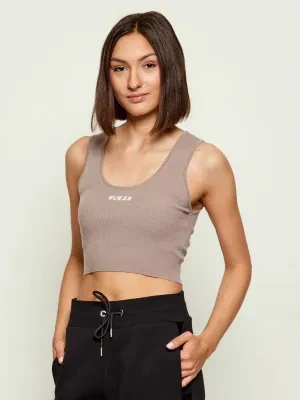 GUESS ACTIVE Top FLAMINIA | Cropped Fit | z dodatkiem wełny