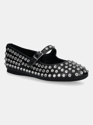 Guess baleriny KALIDAL kolor czarny FLTKDL ELE02