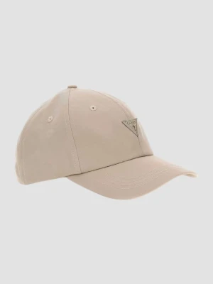 GUESS Beżowa czapka z daszkiem