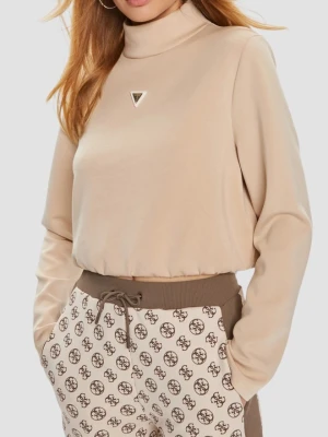 GUESS Beżowa damska bluza Olympe, Rozmiar S