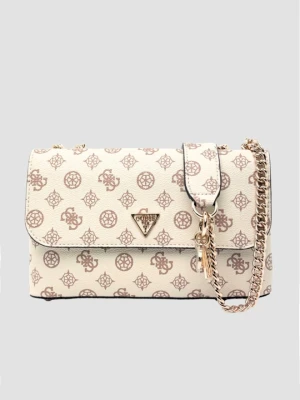 GUESS Beżowa kopertówka damska Daryna