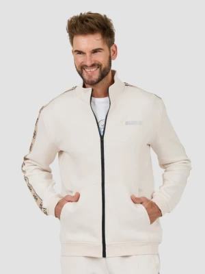 GUESS Beżowa męska bluza Mickey Full Zip, Rozmiar XL