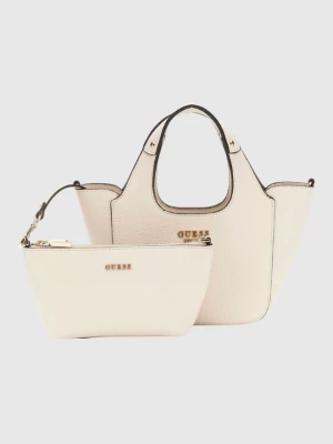 GUESS Beżowa torebka damska Calista 2 In 1 Mini