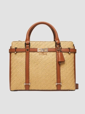 Zdjęcie produktu GUESS Beżowa torebka Emilee Luxury