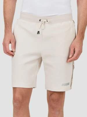 GUESS Beżowe męskie spodenki Mickey Cuff Pant, Rozmiar S