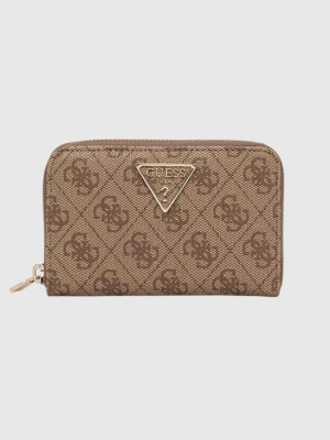 GUESS Beżowy portfel damski Laurel