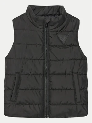 Guess Bezrękawnik H4YT01 WCFM0 Czarny Regular Fit
