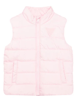 Guess Bezrękawnik H4YT01 WCFM0 Różowy Regular Fit