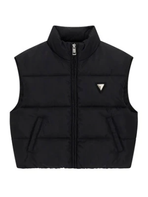 Guess Bezrękawnik J6RN01 WB242 Czarny Regular Fit