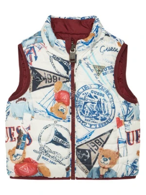 Guess Bezrękawnik N6RL01 WCFM2 Kolorowy Regular Fit