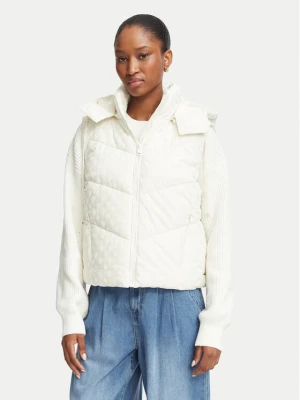 Guess Bezrękawnik W6BL53 W4182 Kremowy Regular Fit