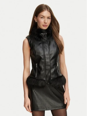 Guess Bezrękawnik W6BL69 W4412 Czarny Regular Fit