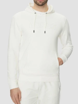GUESS Biała bluza męska Aldwin, Rozmiar XXL