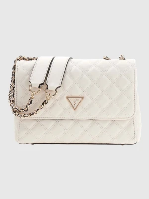 GUESS Biała kopertówka damska Giully