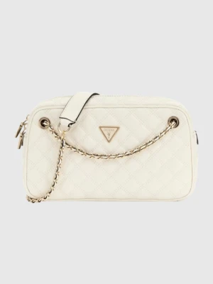 GUESS Biała kopertówka damska Giully