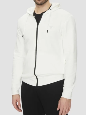 GUESS Biała męska bluza Aldwin, Rozmiar XXL