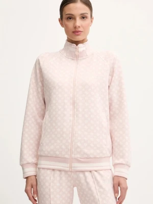 Guess bluza AGGIE damska kolor różowy wzorzysta V5YQ03 KB212