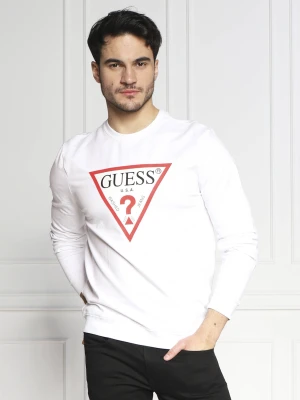 GUESS Bluza audley | Regular Fit biały