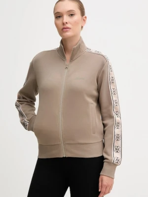 Guess bluza BRITNEY damska kolor beżowy z aplikacją V2YQ16 KB3P2