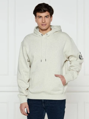 GUESS Bluza Chenille | Oversize fit beżowy