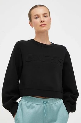 Guess bluza CINDRA damska kolor czarny melanżowa V3BQ15 K7UW2