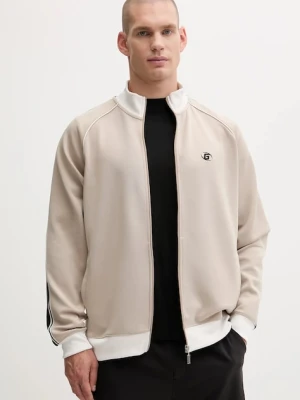 Guess bluza FULVIO męska kolor beżowy z aplikacją Z5YQ21 KCRU2