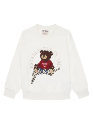 Guess Bluza H5YJ00 KAX74 Biały Oversize