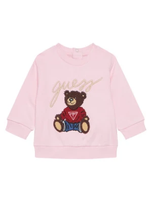 Guess Bluza H5YT00 KAX74 Różowy Regular Fit