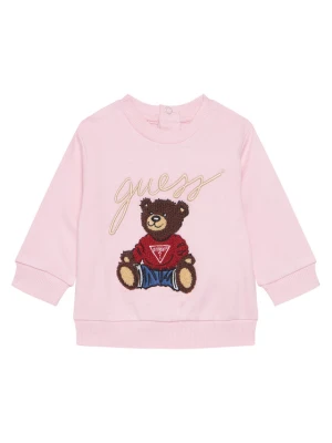 Guess Bluza H5YT00 KAX74 Różowy Regular Fit
