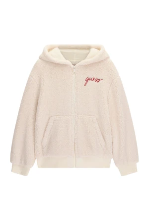 Guess Bluza H6BL07 W5335 Kremowy Regular Fit