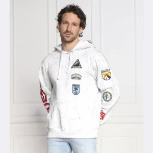 GUESS Bluza HEAVY FINCH WASHD PATCHES | Regular Fit