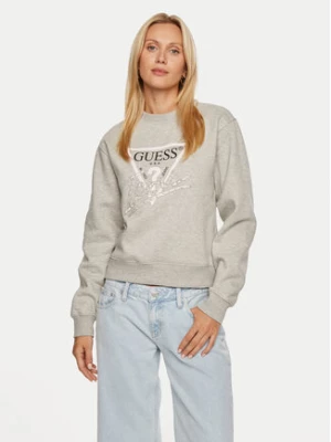 Guess Bluza Icon W4YQ25 KB681 Szary Relaxed Fit