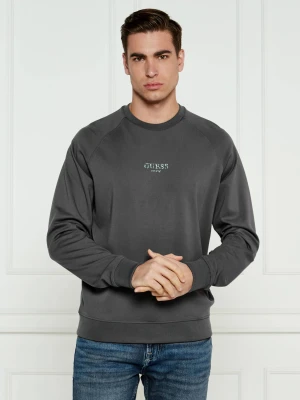 GUESS Bluza IRIDESCENT | Regular Fit grafitowy