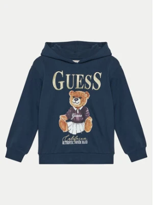 Guess Bluza J5RQ04 KAD74 Błękitny Regular Fit