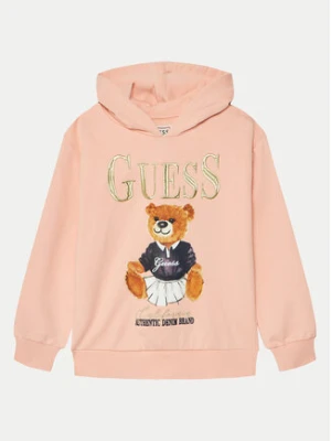 Guess Bluza J5RQ04 KAD74 Pomarańczowy Regular Fit