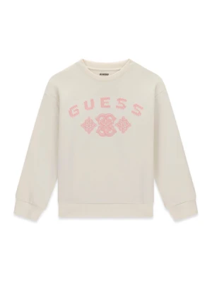 Guess Bluza J6BQ17 K7270 Kremowy Relaxed Fit