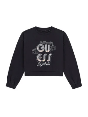 Guess Bluza J6GQ00 KA6R4 Czarny Relaxed Fit