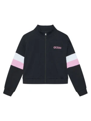 Guess Bluza J6RQ00 KAD74 Czarny Regular Fit