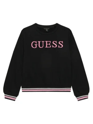 Guess Bluza J6RQ01 KAD74 Czarny Regular Fit