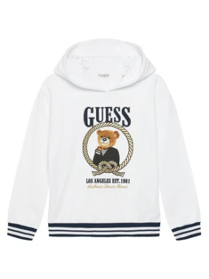 Guess Bluza J6RQ05 KAD74 Biały Regular Fit