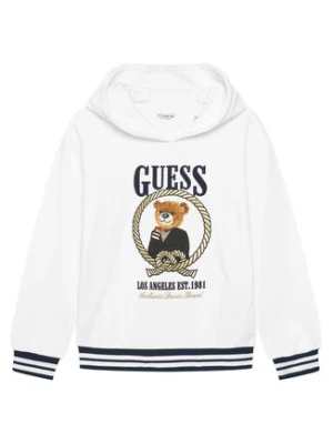 Guess Bluza J6RQ05 KAD74 Biały Regular Fit