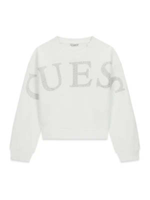 Guess Bluza J6RQ10 KAD74 Biały Regular Fit