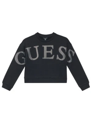 Guess Bluza J6RQ10 KAD74 Czarny Regular Fit