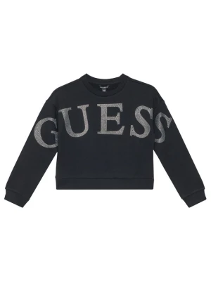 Guess Bluza J6RQ10 KAD74 Czarny Regular Fit